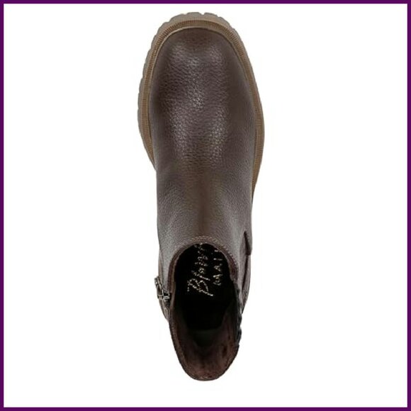 Vegan Chelsea Boots with Side Zipper, 2-Inch Heel, Size Available - Picture 6 of 8